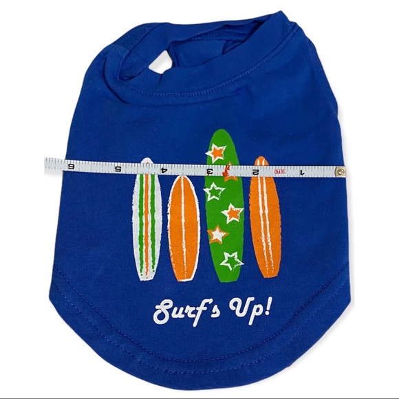 Stinky G Dog Shirt “Surf’s Up”, size XS/S - Picture 4 of 10